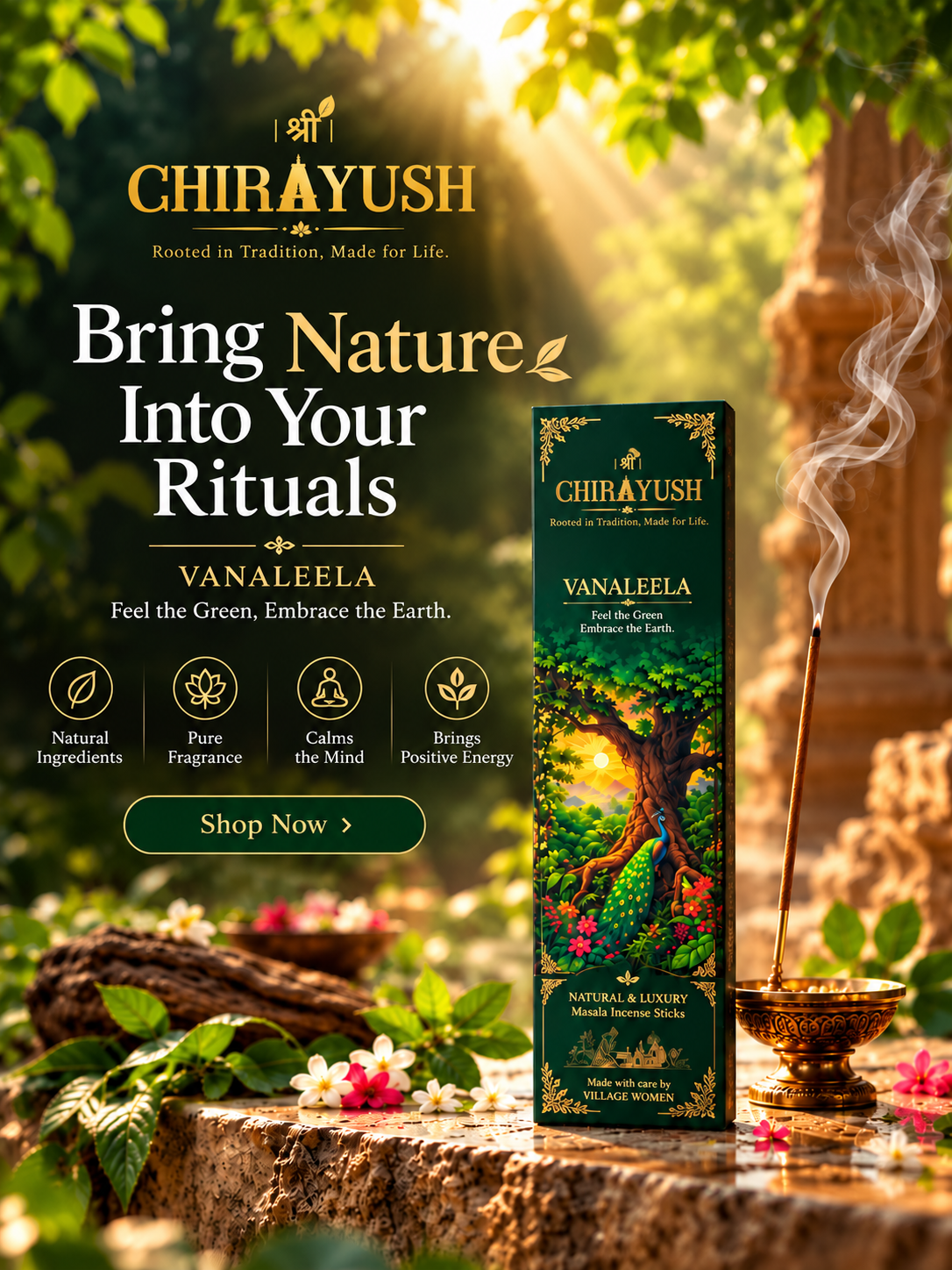 Rooted in Tradition_ Vanaleela Incense Ad